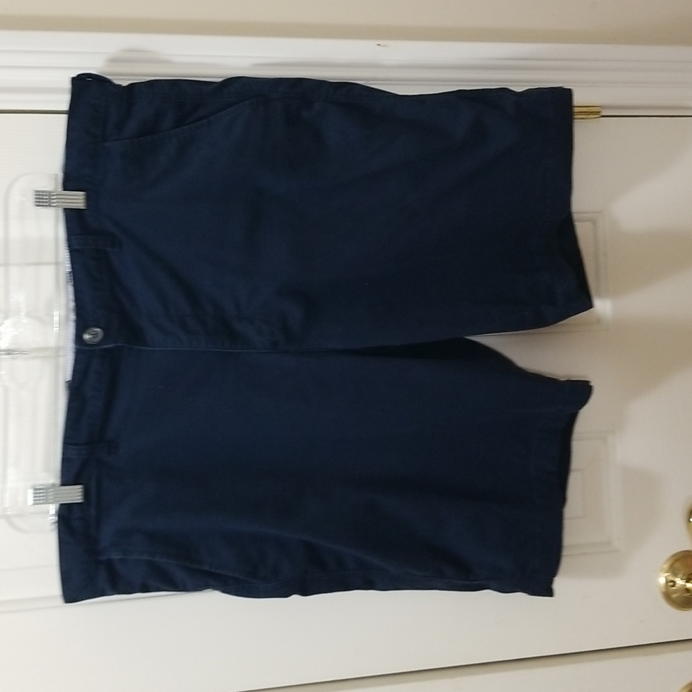 3/$12 George navy blue shorts sz 40